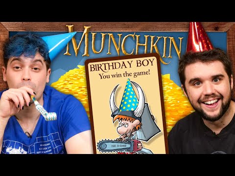 Raiding Dungeons For Spencer's Birthday (Board AF: Munchkin)