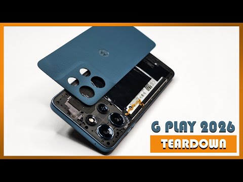 Motorola Moto G Play 2026 Teardown Disassembly Phone Repair Video Review