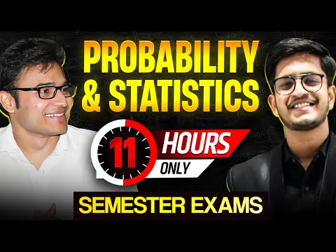 Probability and Statistics in One Shot | Semester Preparation | GATE Preparation | RBR | Jay