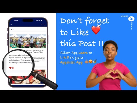 Appsheet UI/UX: App Needs This LIKE Feature ❤️🚀. Turn Your AppSheet App Into a Social Experience 😍🔥