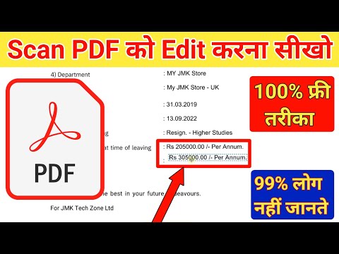 How to Edit Scanned PDF File – Learn in 5 Minutes!
