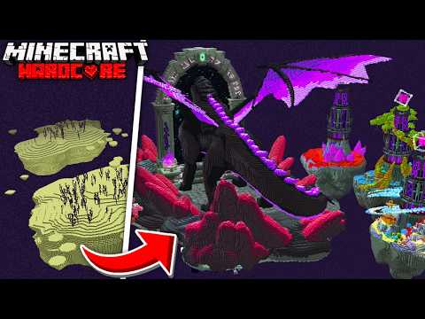 I Transformed The END in Minecraft Hardcore