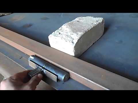 Как приварить петли на гаражные ворота