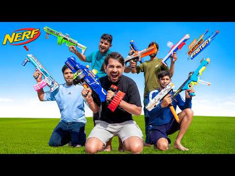 Unboxing All New Nerf Guns - Worth Rs. 50000/-