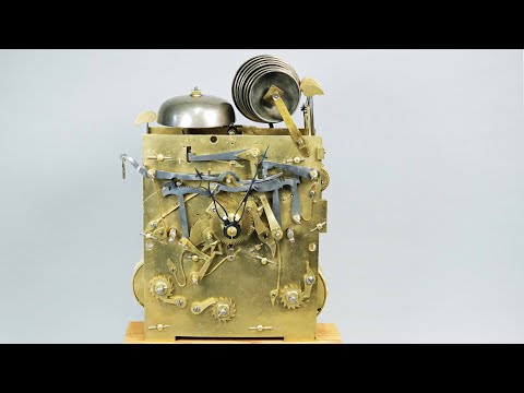 READ Repairs #003  Part IX  Final part of our three-train, 18th century, fusee clock repair project!