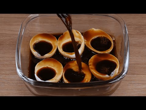 Add coffee on the eggs and you will be surprised by the result