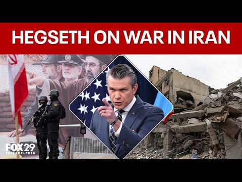 Hegseth, Caine on Strait of Hormuz, Navy blockade