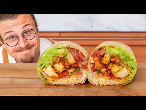 Perfect Chicken Burritos At Home