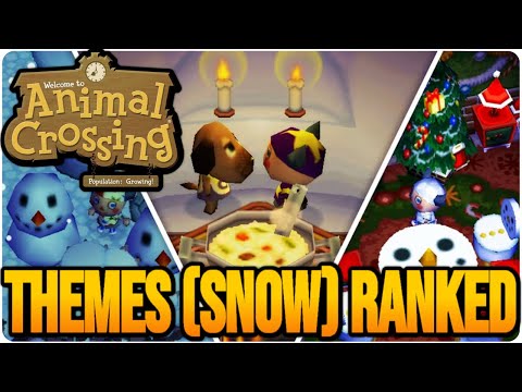 Ranking every SNOWY Hourly Theme (Animal Crossing: Population Growing!)