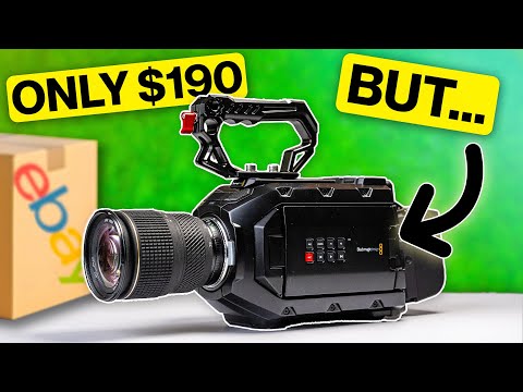 I bought another broken eBay cinema camera... but I have a plan.