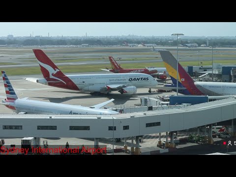 🔴 Live Stream Sydney International Airport | Heavy Takeoffs From Rydges Hotel