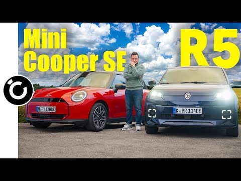Mini Cooper SE or Renault 5? Surprise in everyday life & long-distance comparison