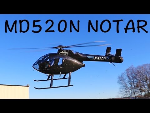 MD 520N NOTAR Helicopter review and flight