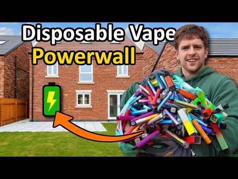 I Powered My House Using 500 Disposable vapes