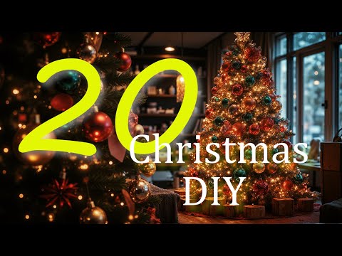 20 DIY Super Christmas Ideas to decorate your home and bring a lot of joy! 🎄