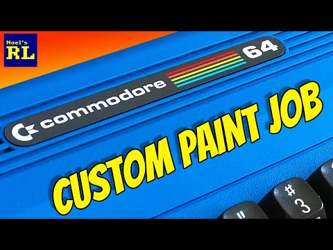 Painting a Commodore 64 Case (Disgusting C64 Part 3)