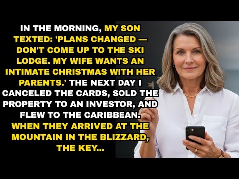 My Son Texted: “Don’t Come To The Cabin—My Wife Wants Just Family.” When They Arrived...