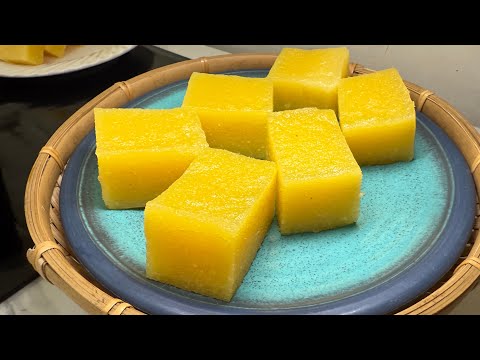 传统蒸木薯糕食谱 | 香香甜甜、软糯绵密的好滋味 | Traditional Steamed Tapioca Cake Recipe