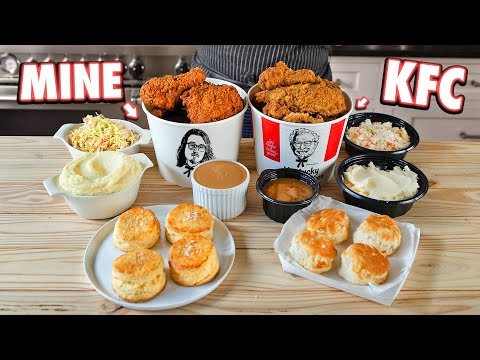 Making The KFC Bucket Meal At Home | But Better