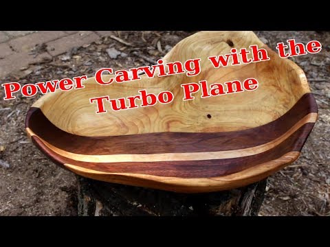 Ash Walnut Maple Power Carved Bowl