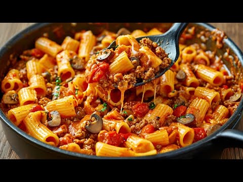 Pasta in Restaurantqualität in 5 Minuten! Ein einfaches und köstliches Rezept zum Zubereiten!