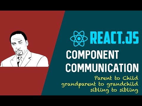 React components communication tutorial | parent to child | siblings | grand parents to grand child