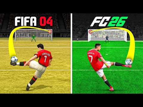 Scoring 1 Ronaldo Volley in Every FIFA
