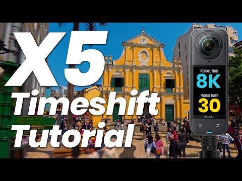 Insta360 X5: How To Film A Timeshift & Insta360 App Editing Tutorial