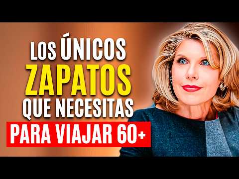 Solo estos 5 ZAPATOS son Cómodos  para VIAJAR y verte Elegante