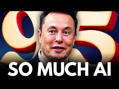 Elon Musk posted 95 times on X today (03/21/26)