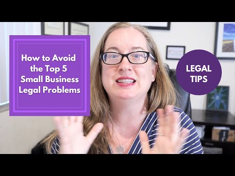 How to Avoid the Top 5 Online Business Legal Problems