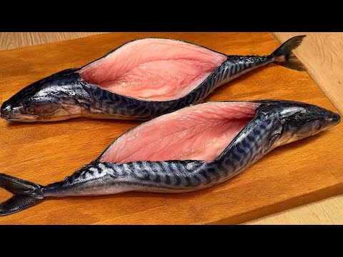 Mackerel tastes better than salmon!  I learned this trick from an old fisherman!