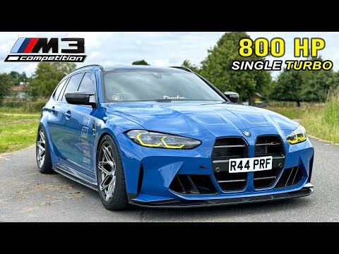 BMW M3 G81 *SINGLE TURBO* // REVIEW on AUTOBAHN