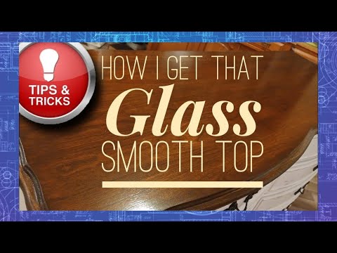 How to Get a Glass-Smooth Polyurethane Finish | Wet Sanding Oil-Based Poly Like a Pro #SmoothFinish