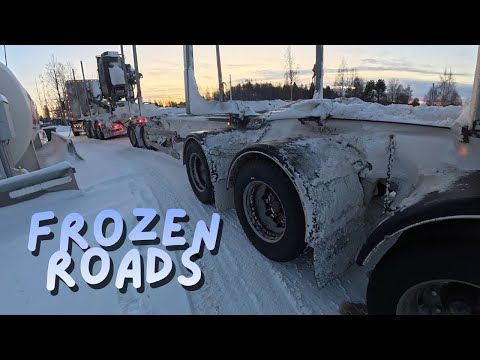 Timber Trucking in the Arctic – Life on the Road in Lapland