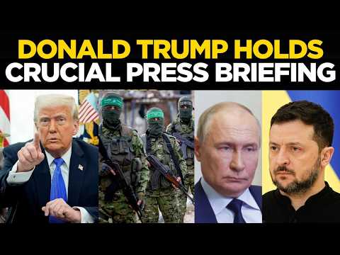 LIVE | Trump Makes STUNNING Announcement in All-Important Press Conference | Russia-Ukraine | Iran