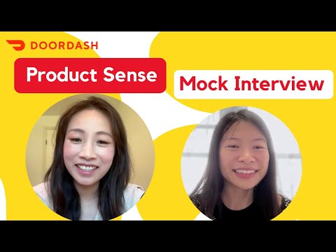 Product Sense Mock Interview for DOORDASH