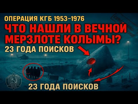 Операция "Колыма-1": Что КГБ искал в вечной мерзлоте 23 года? НАХОДКА шокировала