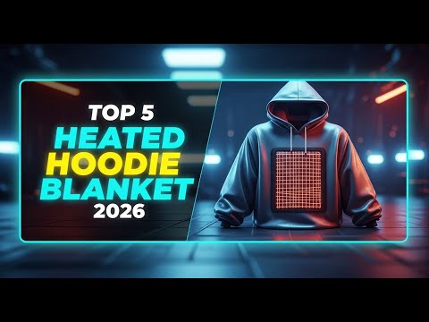 ✅Top 5 Heated Hoodie Blankets 2026 – Best Wearable Heated Blanket Hoodie Reviewed!