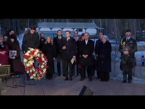 Vigil for victims of Tumbler Ridge school shooting