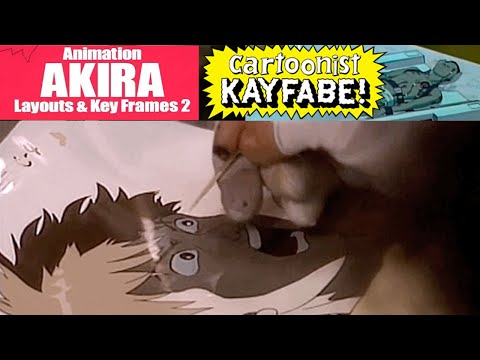 Process Junkies! Hundreds of Akira Anime Original Art and Cels in One Volume!