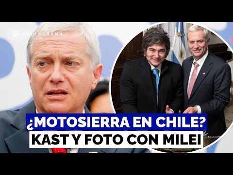 El diseño del gobierno de Kast en medio de polémica foto con motosierra de Milei