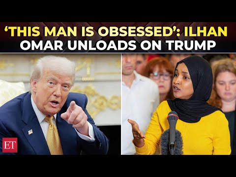 ‘National embarrassment’: Ilhan Omar explodes at Trump as he revives ‘married her brother’ claim