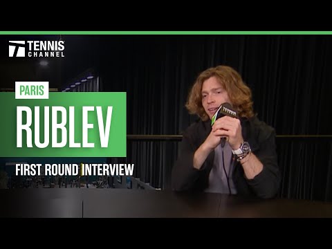 Andrey Rublev Planning on Getting a Haircut Soon | 2025 Paris