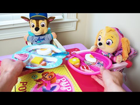 Paw Patrol Snuggle Pups Complete! Best One Hour Toy Learning Video