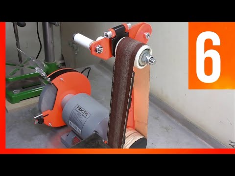 How To Make a Belt Grinder || DIY Belt Sander. Part 6