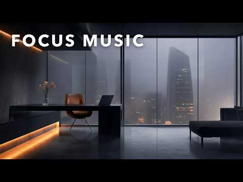 Focus Music • Cozy Workspace for Deep Work & Productive Study