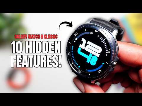 10 Hidden Features on Samsung Galaxy Watch 8 Classic!