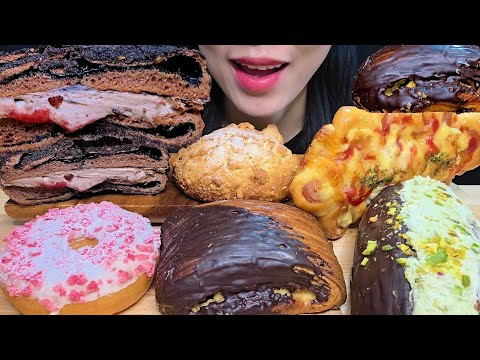 ASMR 뚜레쥬르 빵먹방)초코 신상빵 미쳤다 진짜 맛있어요👍😍🫓🥯🍪🍫