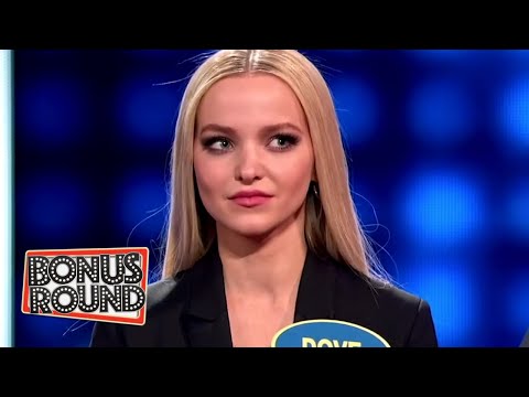 Best Of THE DESCENDANTS 3 VS AMERICAN HOUSEWIVES! Family Feud USA